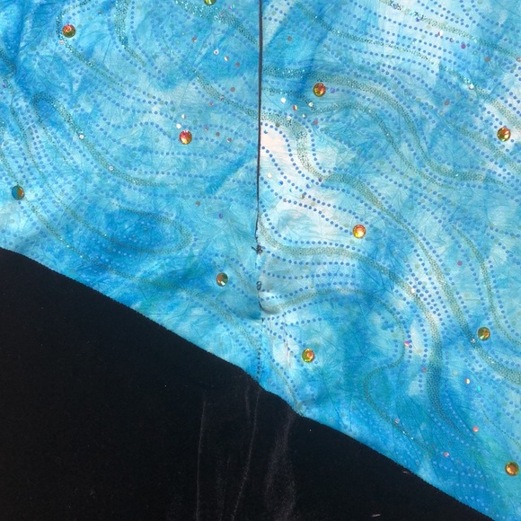 Dance Sophisticates Velvet & Mesh Dance Pant Suit - Picture 5 of 15